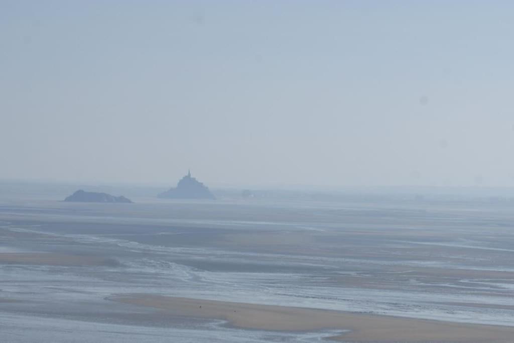 Maison Vue Sur Le Mont Saint Michel Et Sa Baie Champeaux 외부 사진